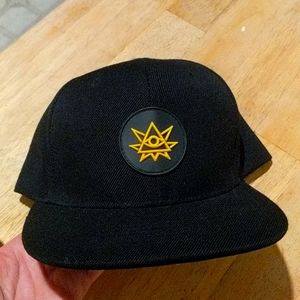 Black Snapback Hat